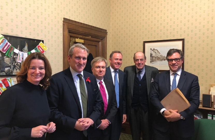 Sir Nicholas and his West Sussex Parliamentary Colleagues meet with the Secretary of State for Education to discuss school funding