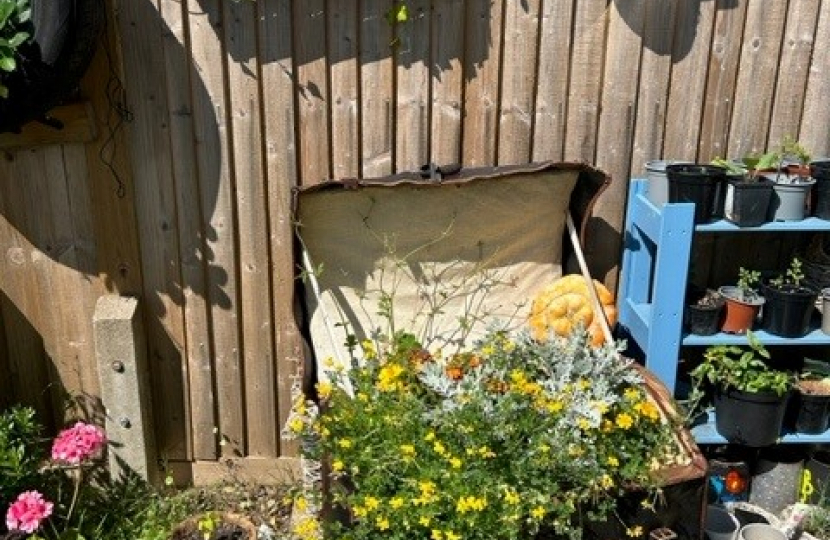 Bentswood recycled garden 