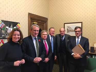 Sir Nicholas and his West Sussex Parliamentary Colleagues meet with the Secretary of State for Education to discuss school funding