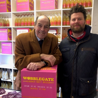 Sir Nicholas visiting Tom Stephens at Wobblegate