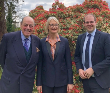 Sir Nicholas and Margot James Fibre in Sussex