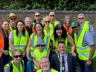 Litter Pick in Haywards Heath