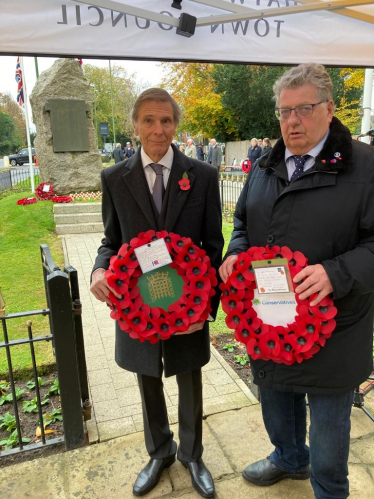 John Sabin, Cllr Rod Clarke