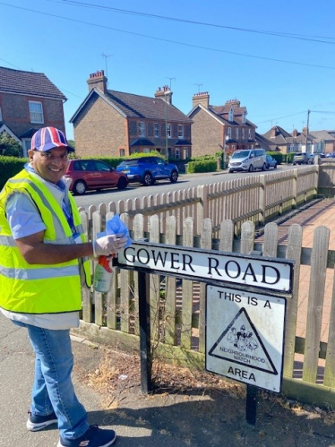 Sujan cleaning in Gower Road